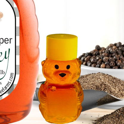 Experimente el dulce calor: miel con infusión de pimienta negra