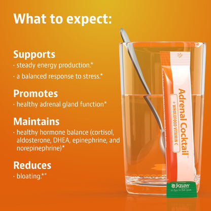Jigsaw Adrenal Cocktail™ + Wholefood Vitamin C