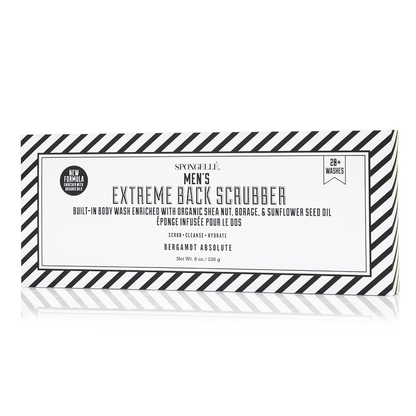 Men's Extreme Body Wash Infused Back Scrubber