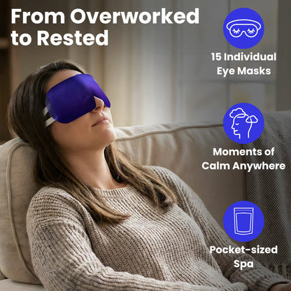Steam Eye Mask and Chill Eye Mask Bundle