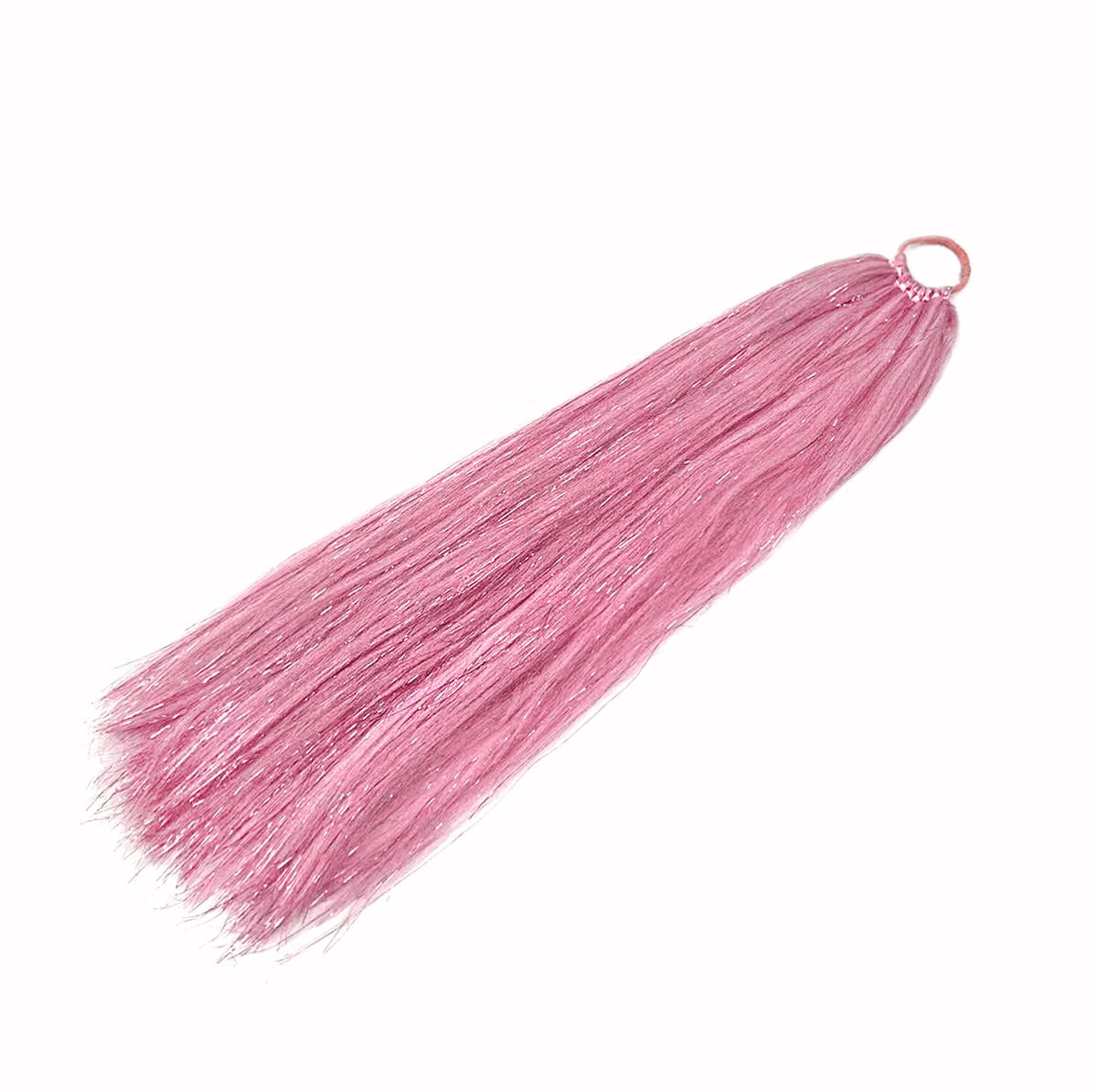 JBEXTENSION 27 Inches Glitter Sparkling Ponytail Synthetic Straight Hairpiece Pony Hair Extensions - SHAYLA