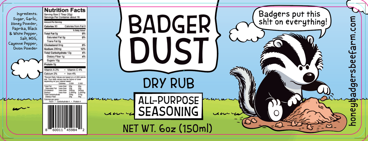 Assaisonnement tout usage Badger Dust