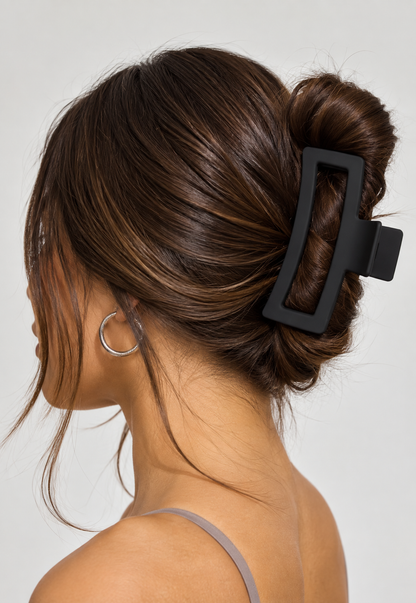 Rectangle Oversized Claw Hair Clip