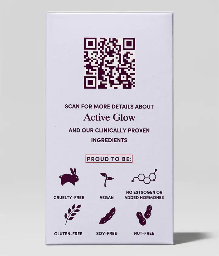 Womaness - Active Glow - Beauty & Joint Support Supplement: 30 capsules