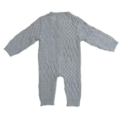 Luna + Luca Mixed Knit Jumpsuit