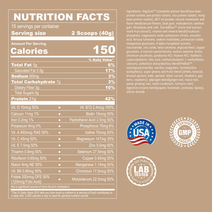 Plant-Based Meal Replacement - Complete Meal Protocol