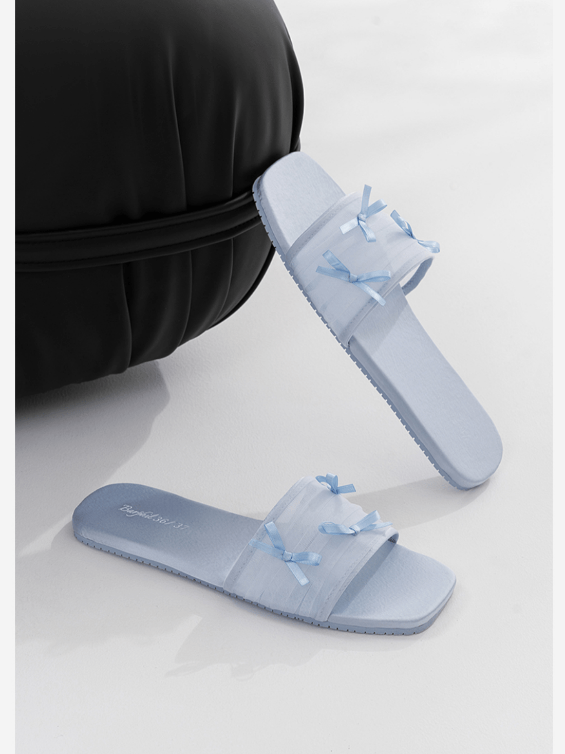 Fairy Mesh Bow Home Slippers | Daily Health & Beauty