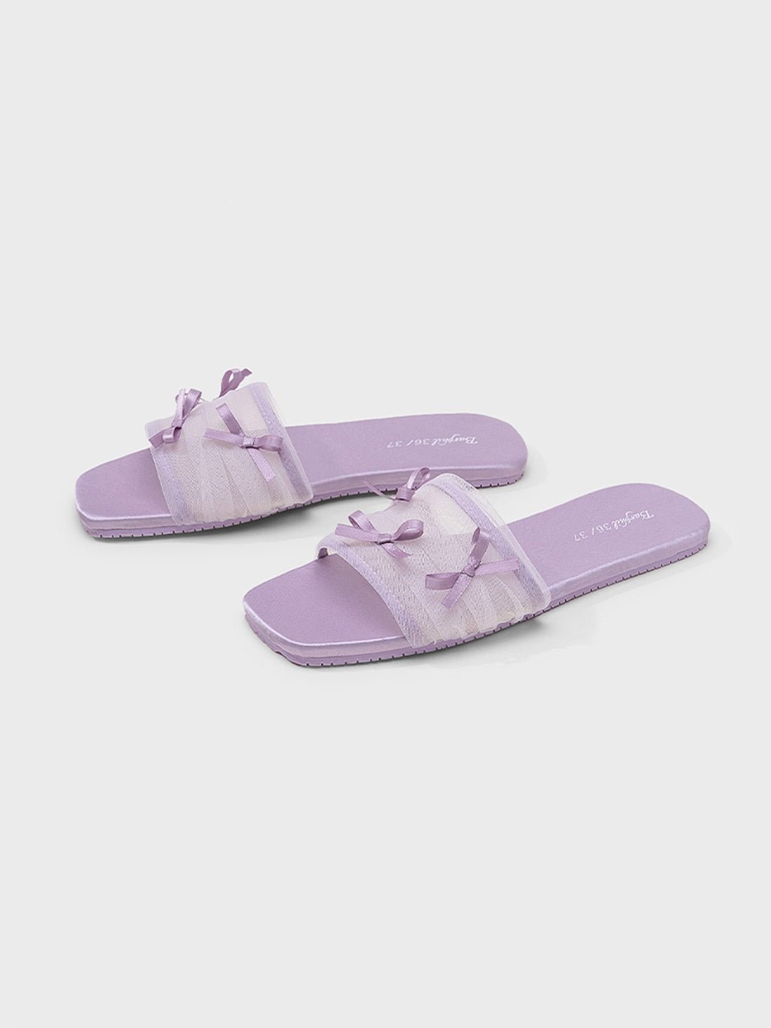 Fairy Mesh Bow Home Slippers | Daily Health & Beauty