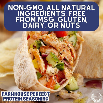 Condimento proteico perfecto de granja 