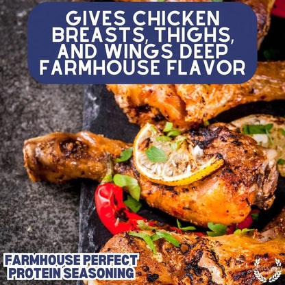 Condimento proteico perfecto de granja 