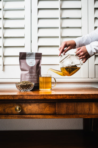 Blissful Mama Tea: Herbal Blend for Peace, Calm and Sleep During Pregnancy
