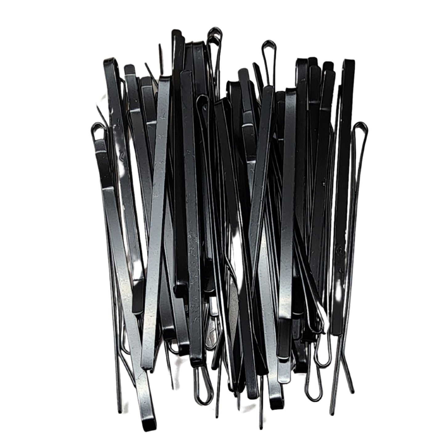 Professional Flat Metal Styling Bobby Pins in Storage Case - 40pc Pack