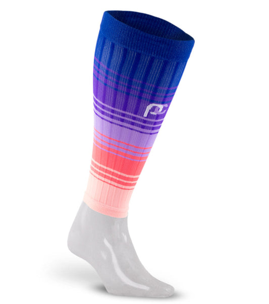 Calf Sleeves, Florida Skies (Wide-Calf)