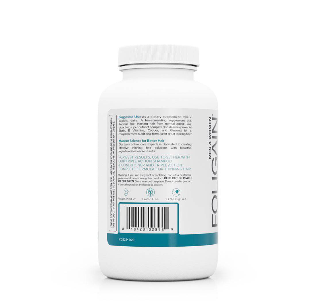 FOLIGAIN® Stimulating Supplement For Thinning Hair 60 Caplets
