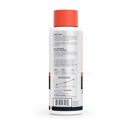 FOLIGAIN® Triple Action Conditioner For Thinning Hair For Men with 2% TRIOXIDIL® 473ml
