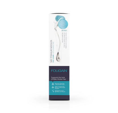 FOLIGAIN® Hair & Scalp Roller with 540 Titanium 0.25 mm Needles