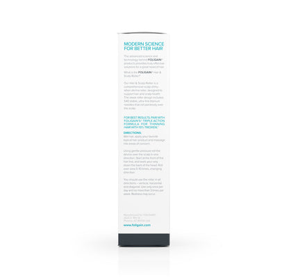 FOLIGAIN® Hair & Scalp Roller with 540 Titanium 0.25 mm Needles