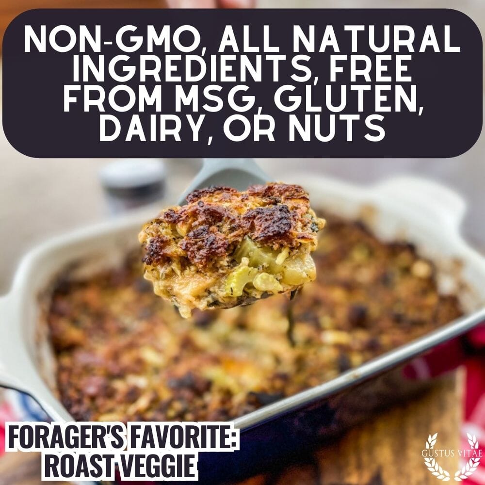 El favorito del recolector: condimento para verduras asadas 