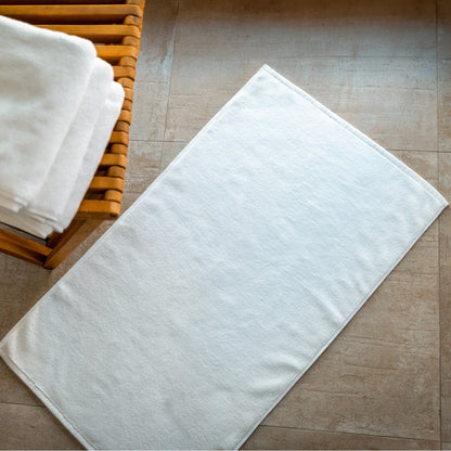 Alfombrillas de baño orgánicas de lujo (paquete de cuatro)
