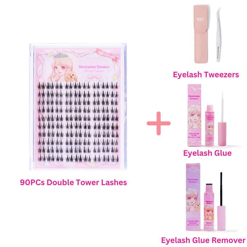 90PCs Double Tower Lashes