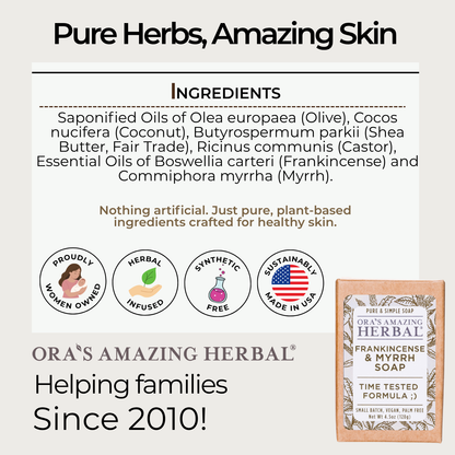Frankincense & Myrrh Soap