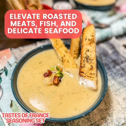 French Seasoning Gift Set - Tastes of France - Artisanal Spice Blends Six Pack