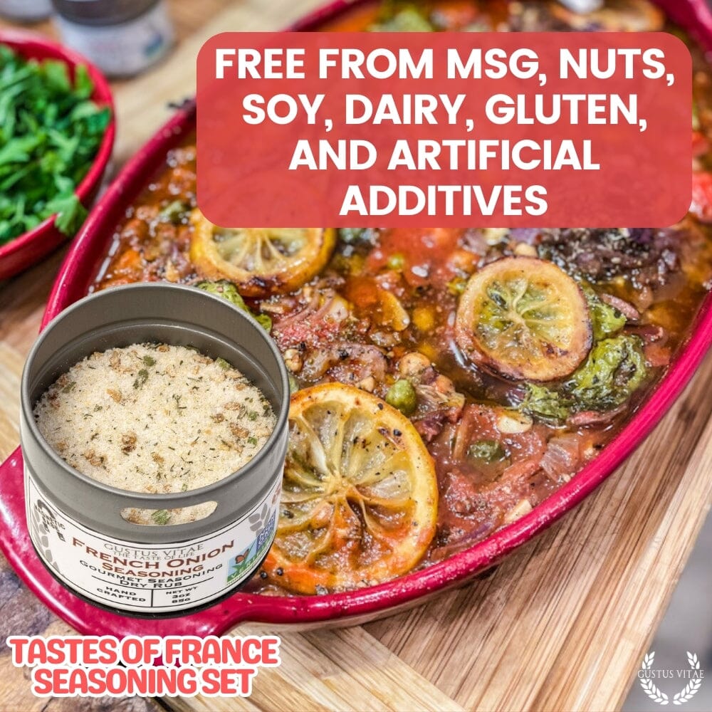 French Seasoning Gift Set - Tastes of France - Artisanal Spice Blends Six Pack