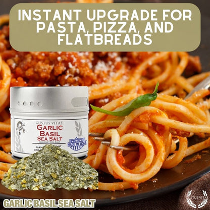 Garlic Basil Sea Salt