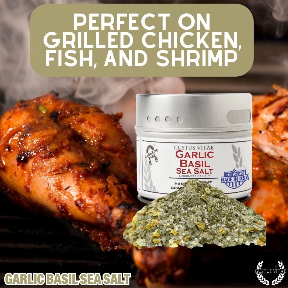 Garlic Basil Sea Salt