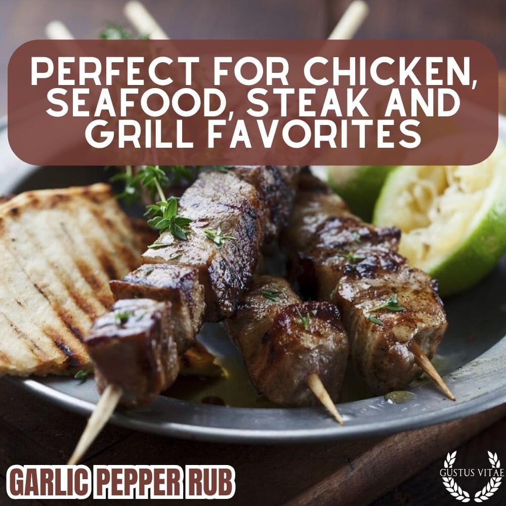 Aliño de ajo y pimienta 