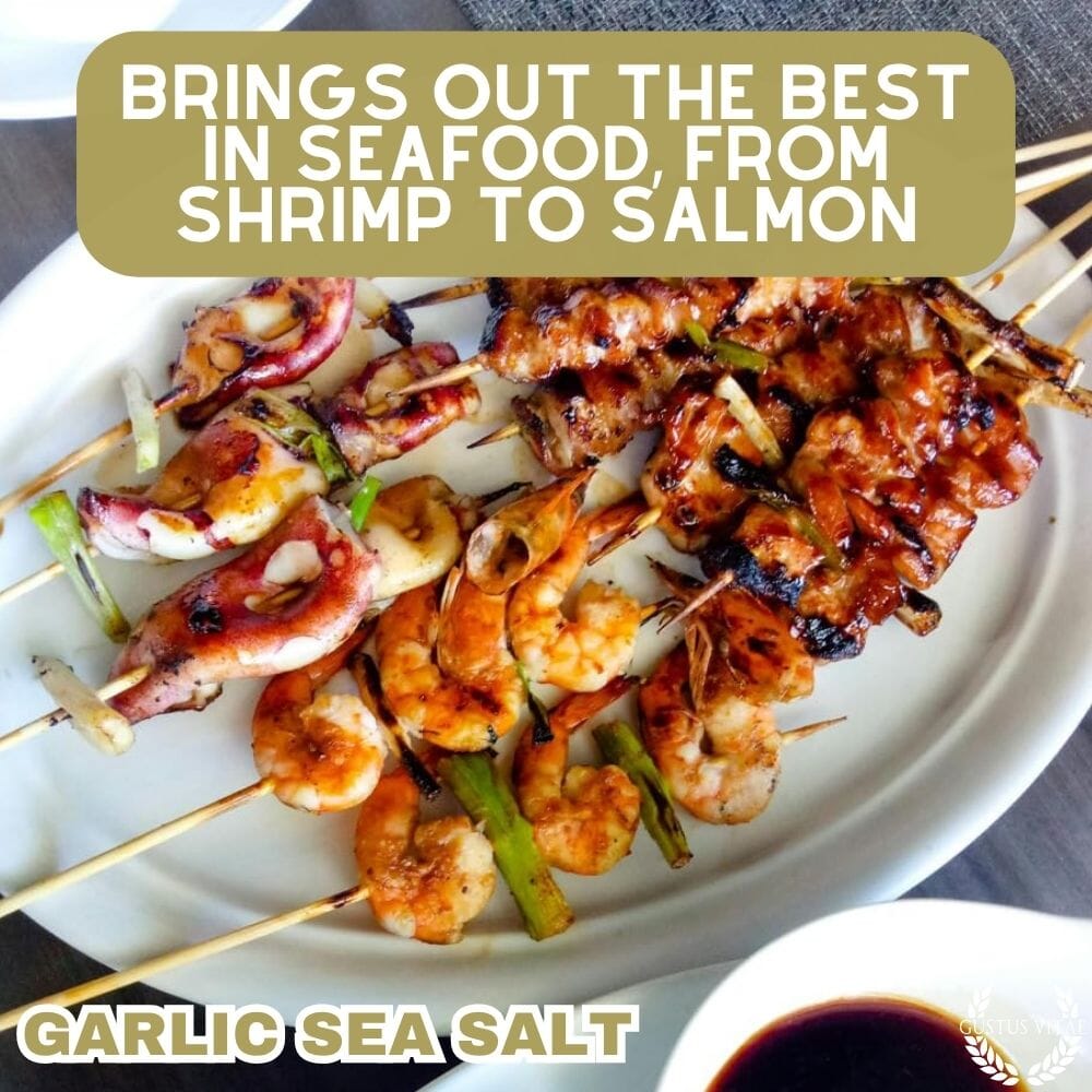 Sal de ajo | Condimento de sal marina 