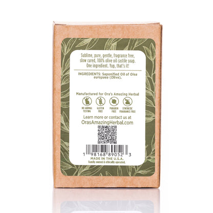 Gentle Olive Oil Soap, Unscented