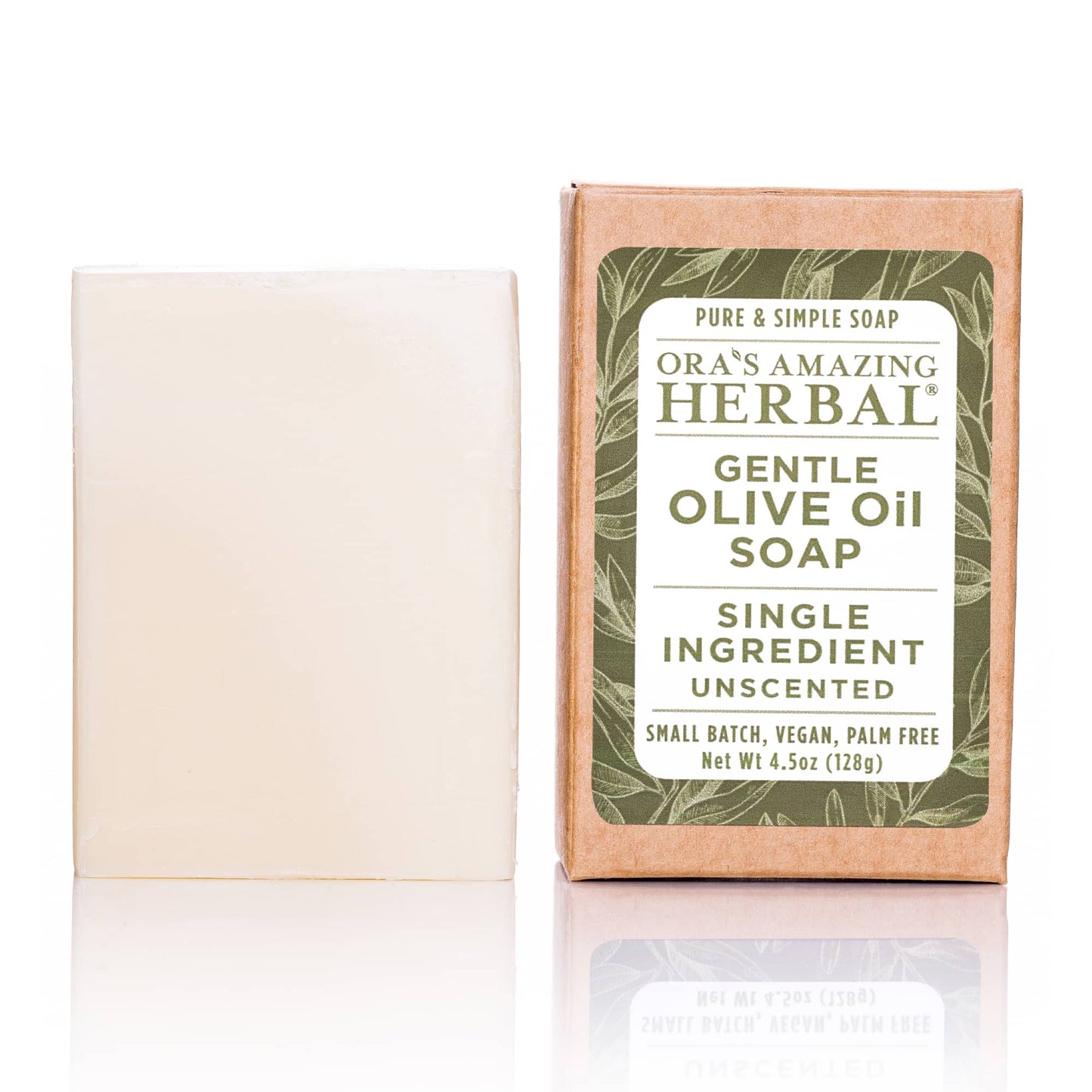 Gentle Olive Oil Soap, Unscented