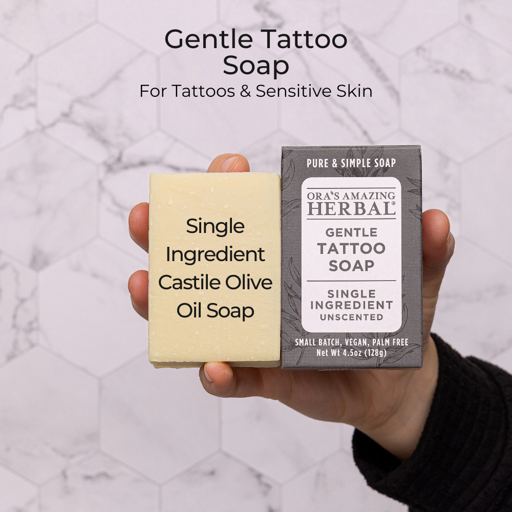 Jabón para tatuajes, sin perfume