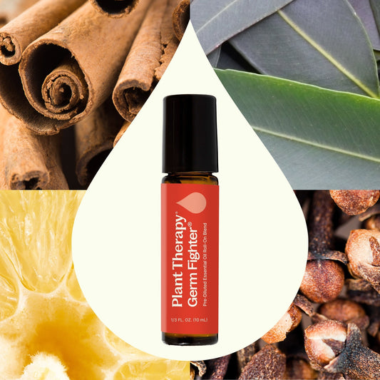 Germ Fighter Essential Oil Blend Pre - Diluted Roll - On | Daily Health & Beauty