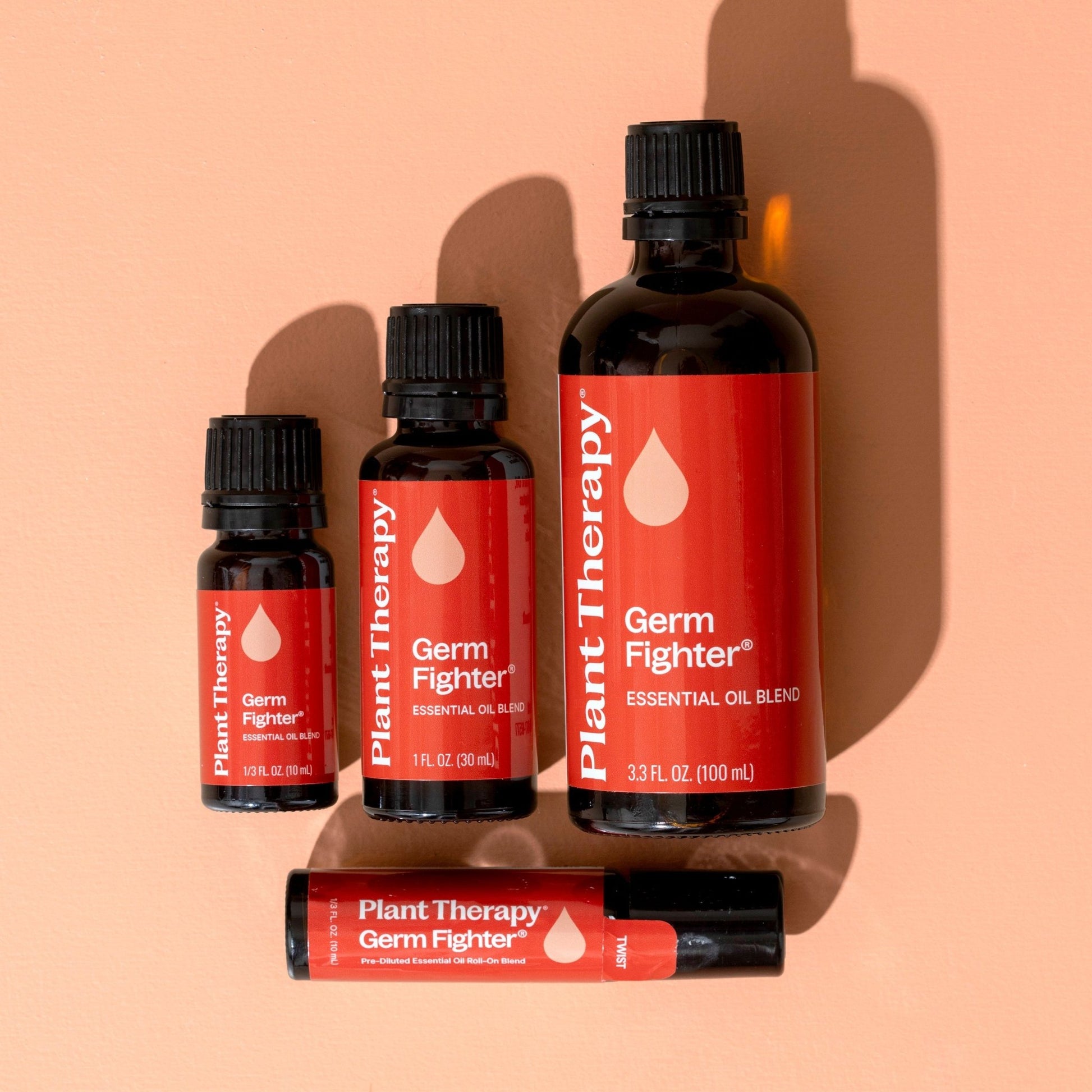 Germ Fighter Essential Oil Blend Pre - Diluted Roll - On | Daily Health & Beauty