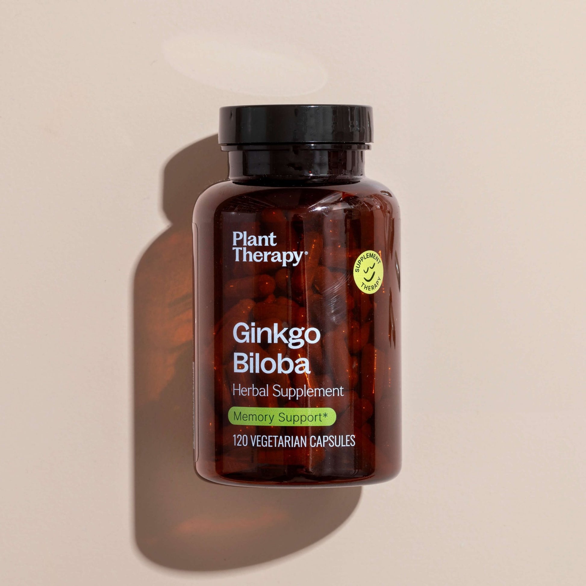 Ginkgo Biloba Herbal Supplement - 120 Capsules | Daily Health & Beauty