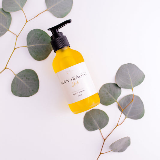 Glow Up All Natural Organic Body Oil for Body Skin Care | Daily Health & Beauty