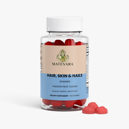 Glowva Hair, Skin & Nails Gummies |60 Count