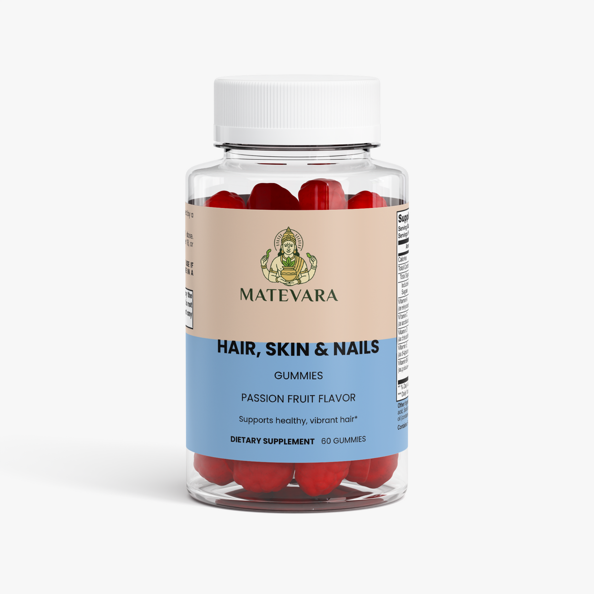 Glowva Hair, Skin & Nails Gummies |60 Count