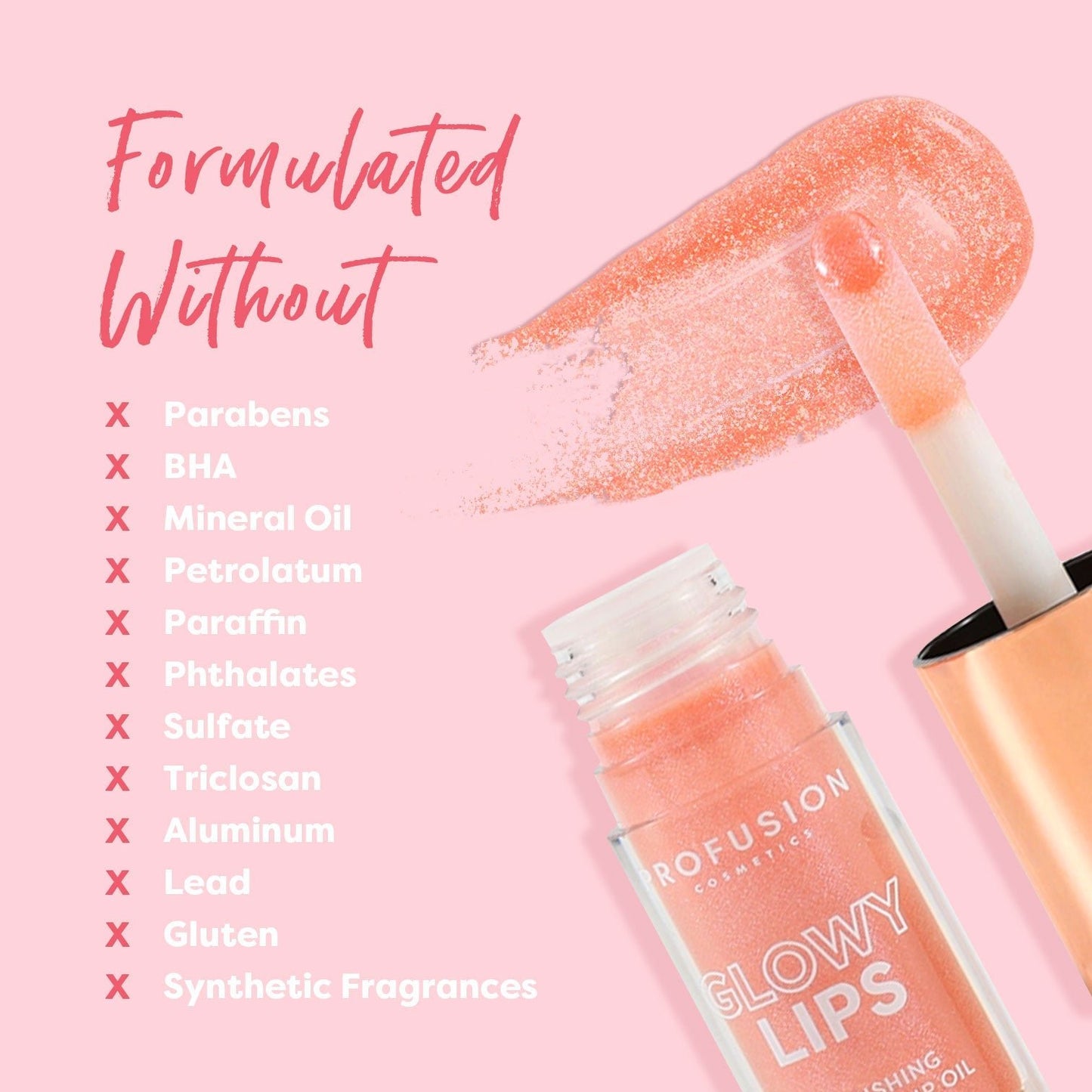 Glowy Lips Nourishing Shimmer Lip Oil | Daily Health & Beauty