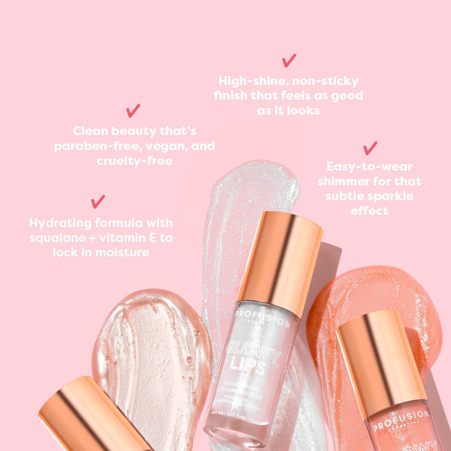 Glowy Lips Nourishing Shimmer Lip Oil | Daily Health & Beauty