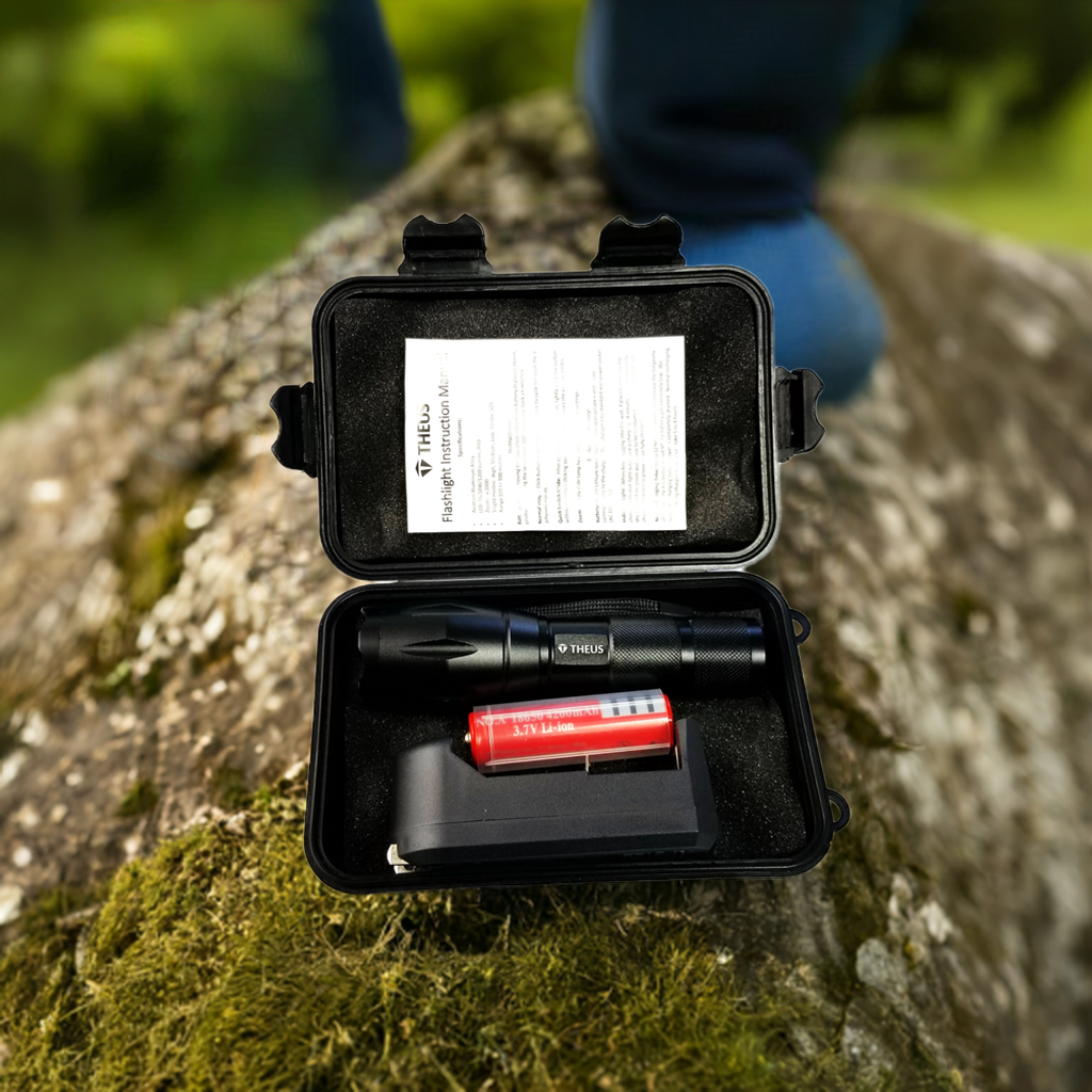 THEUS Rechargeable Flashlight Kit