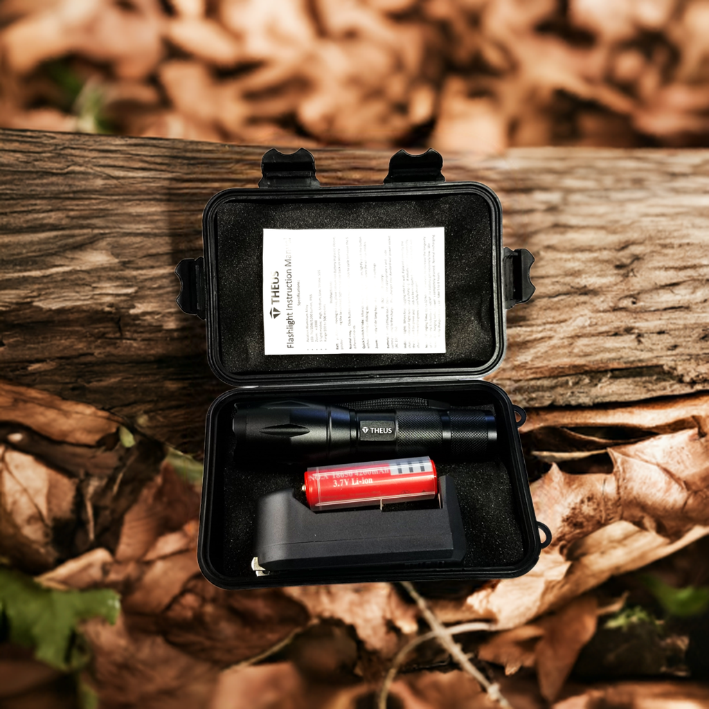 THEUS Rechargeable Flashlight Kit