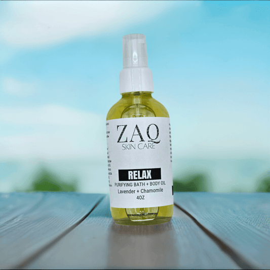 Calming Massage Body Oil - Lavender + Chamomile