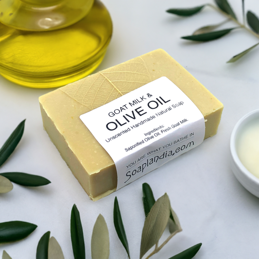 Goat Milk & Olive Oil Bar Soap, Unscented