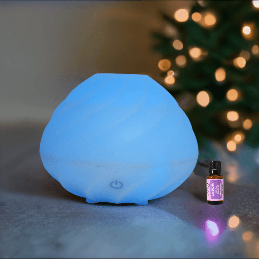 Swirl Aromatherapy Essential Oil Diffuser with Lavender Pure Essential Oil