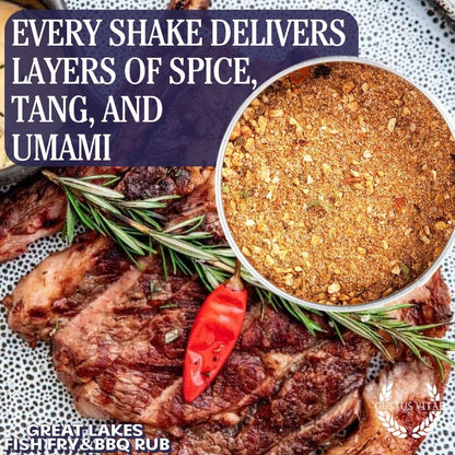 Great Lakes Fish Fry & BBQ Rub