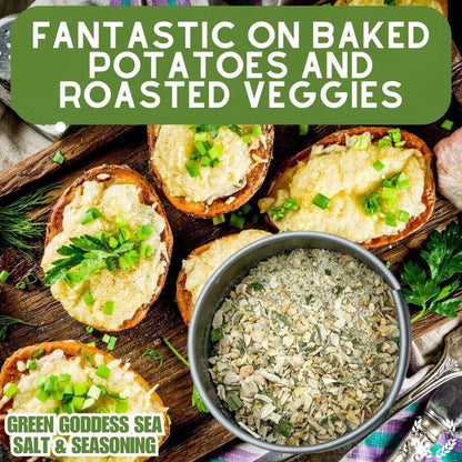 Sal marina y condimentos Green Goddess 