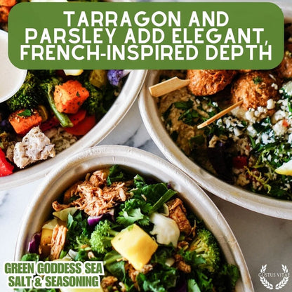 Sal marina y condimentos Green Goddess 